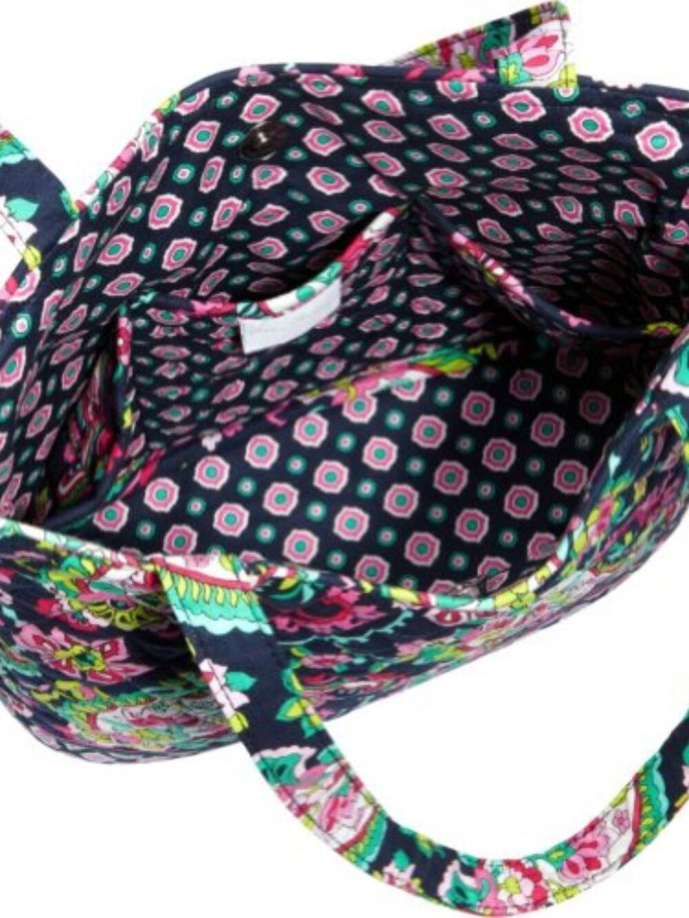 Vera Bradley Bucket Tote (Petal Paisley) - Picture 3 of 3